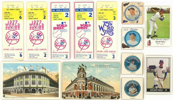 1910s-1980s Assorted Brands Collection (475+) Including Coins, Pins, Packs, Tickets and Wrappers
